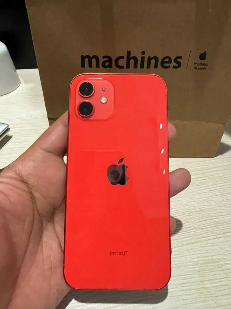 Iphone 12 256gb mulus fullset terdaftar beacukai imei aman