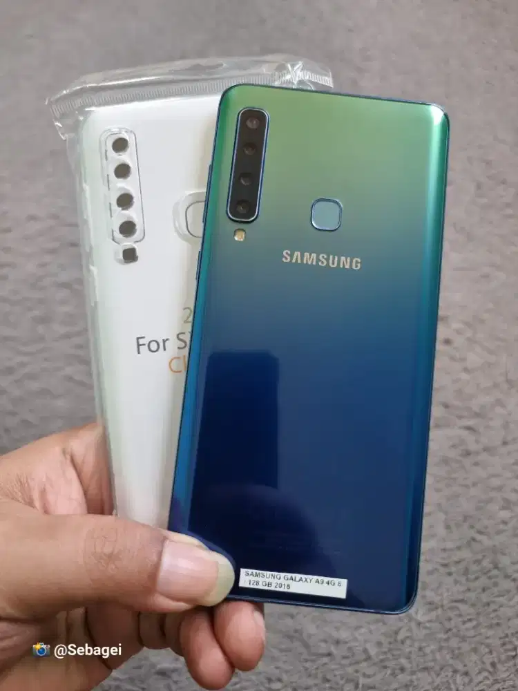 Samsung A9 2018 NFC Ram 6/128GB Langka Murah Siap Pakai (Lok Cicaheum)