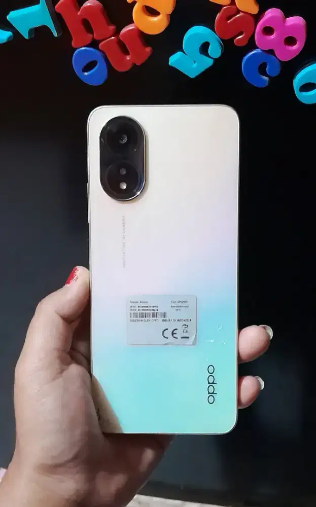 Oppo a38 ram 4+4/128 nomines ori.