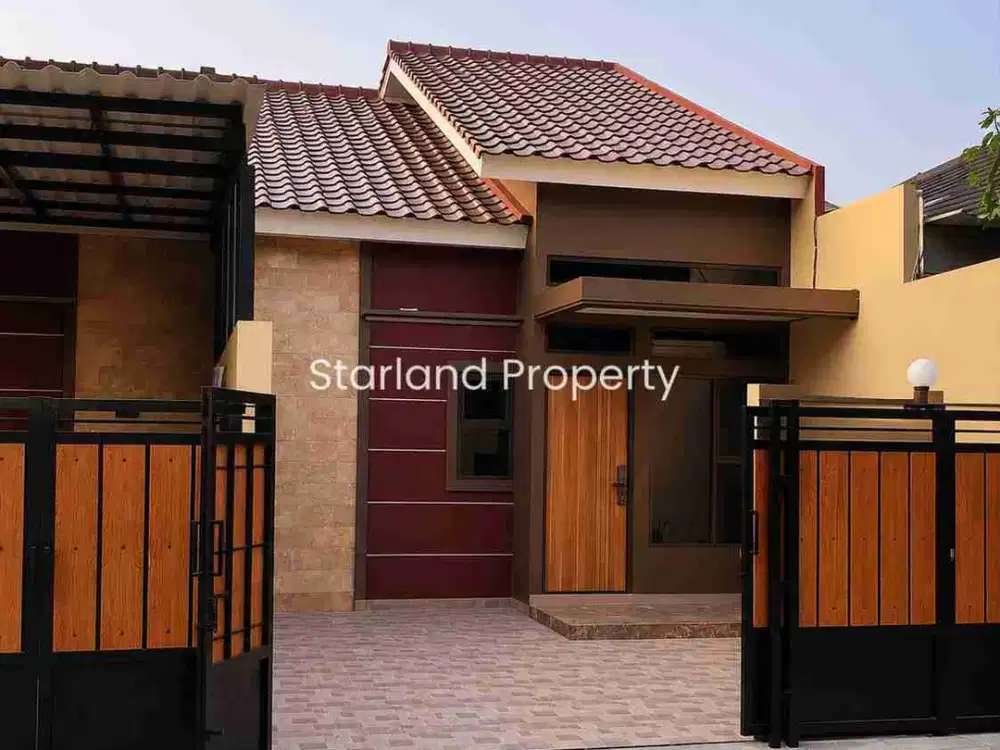 Rumah 1 lantai minimalis modern  area Pondok Aren Tangsel