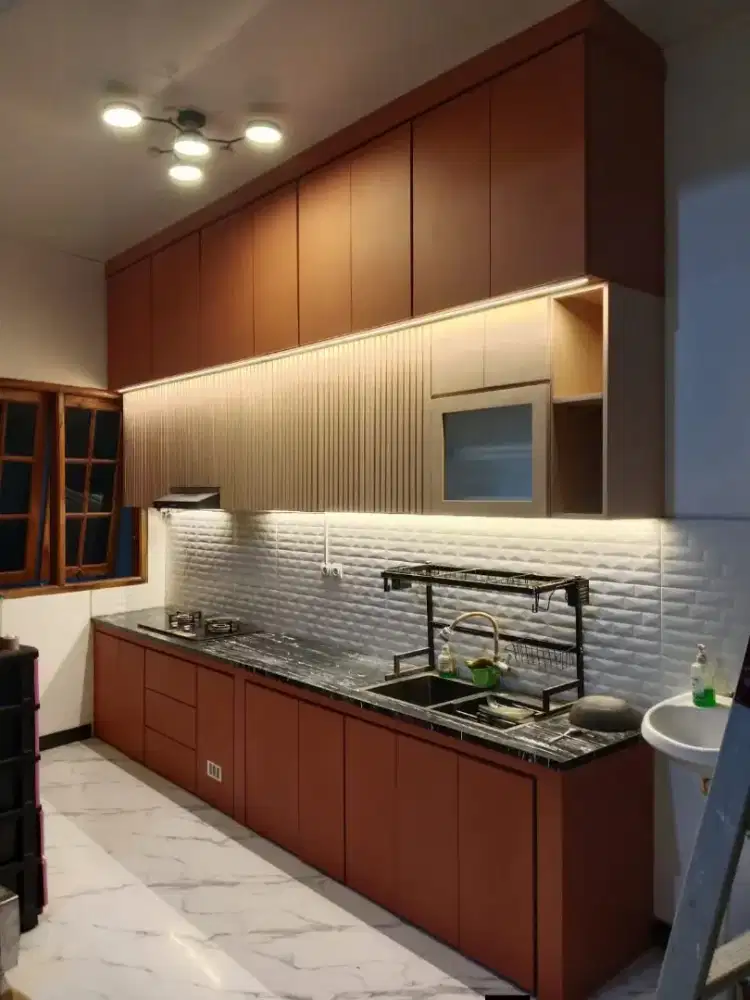 Kitchen set full plafon