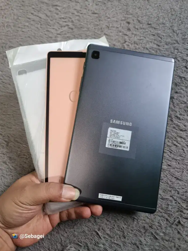 Samsung Tab A7 Lite 4G Ram 3+4/32GB Murah Siap Pakai (Lokasi Cicaheum)