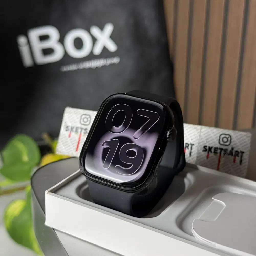 Apple Watch Series 10 46mm Jet Black iwatch Battery Health 100%