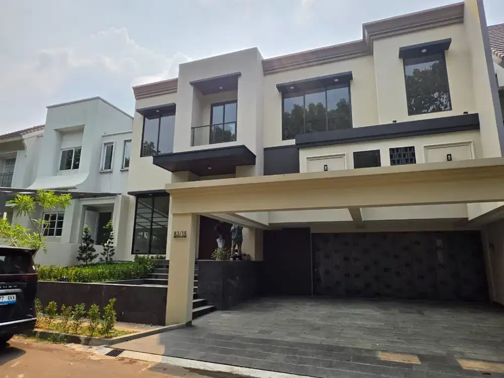 Rumah baru mewah bangunan mandiri  Giriloka BSD CITY
