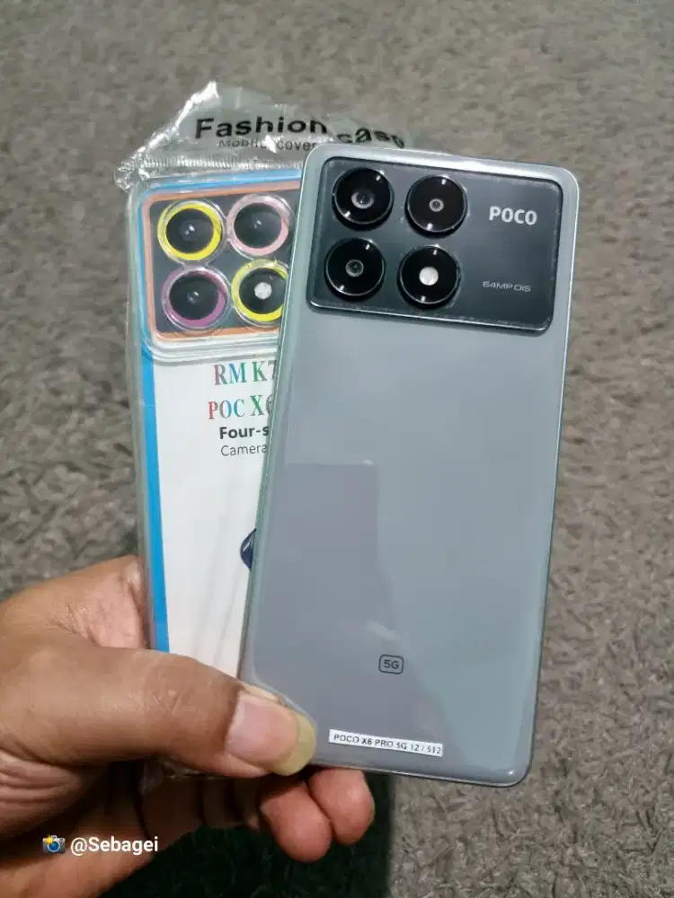 Poco X6 Pro 5G NFC Ram 24GB 12+12/512GB Murah Siap Pake (Lok Cicaheum)