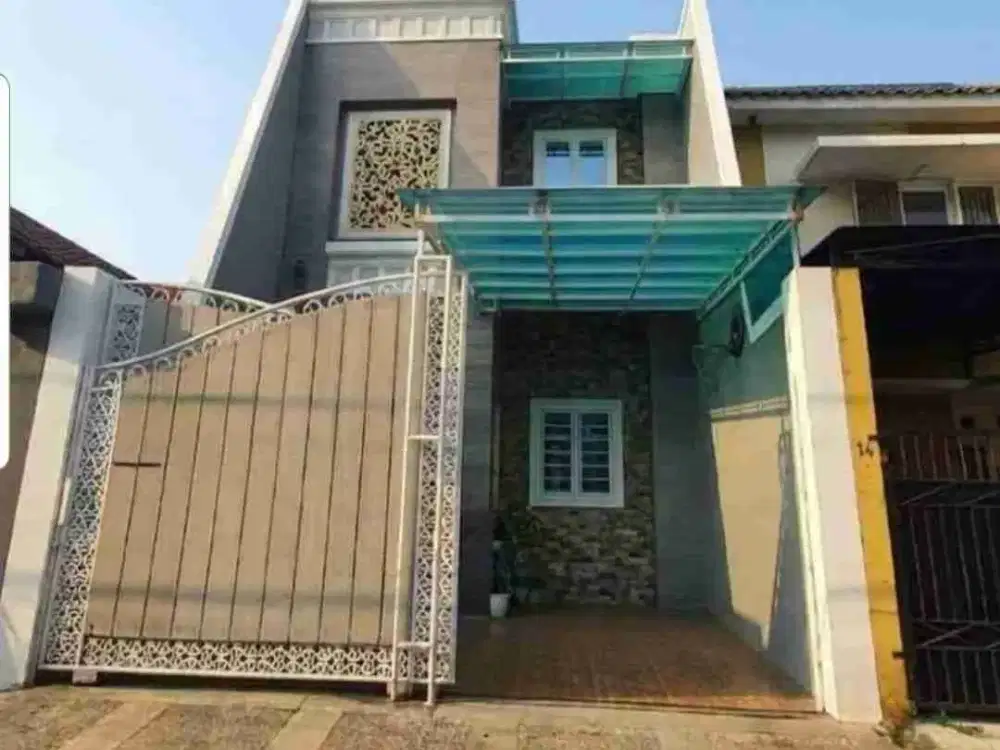 Nego! Rumah Modern Minimalis 2 Lantai - Pondok Bambu – SHM, Siap Huni