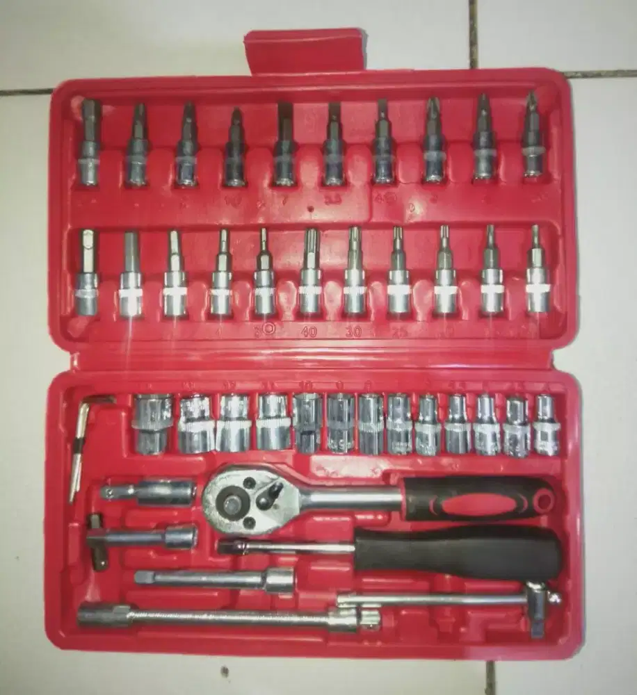 KUNCI SHOCK, OBENG ,KUNCI L. LENGKAP