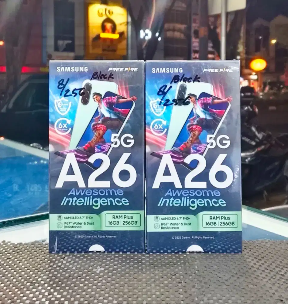 Baru..Samsung A26 5g Ram 8+8/256 Segel/Garansi resmi.