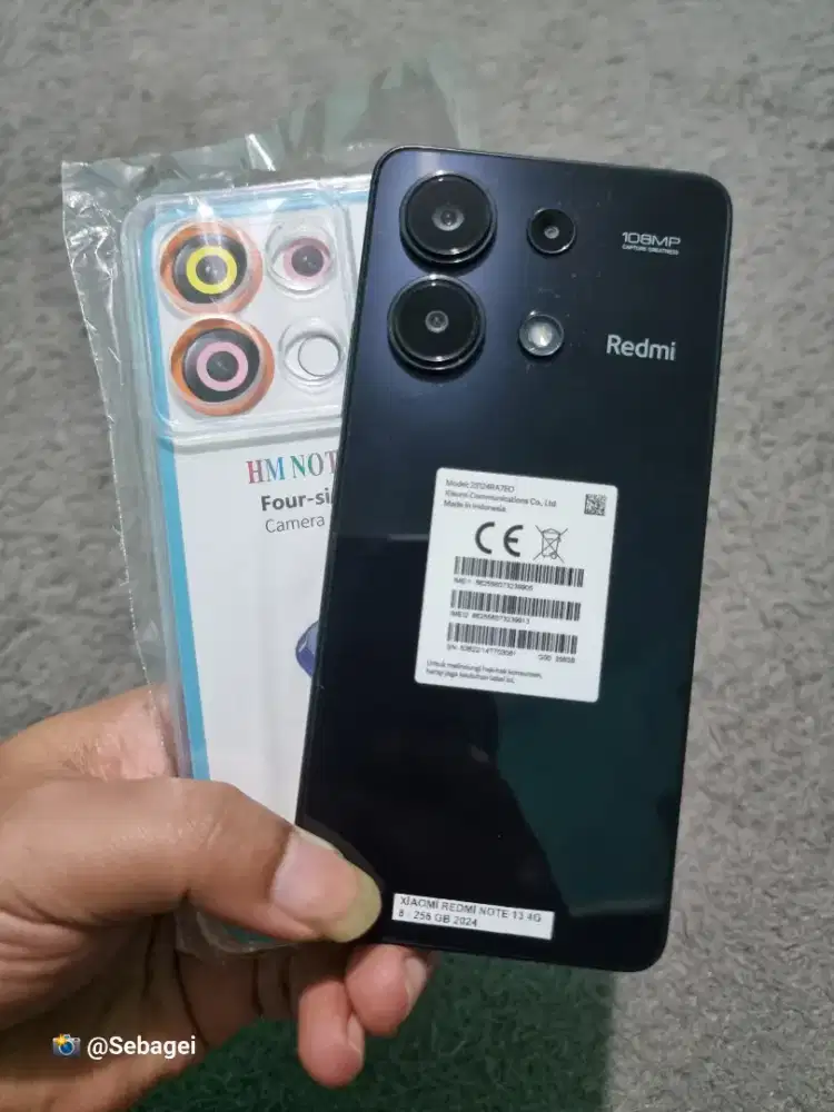 Xiaomi Redmi Note 13 NFC 16GB 8+8/256GB Murah Siap Pake (Lok Cicaheum)