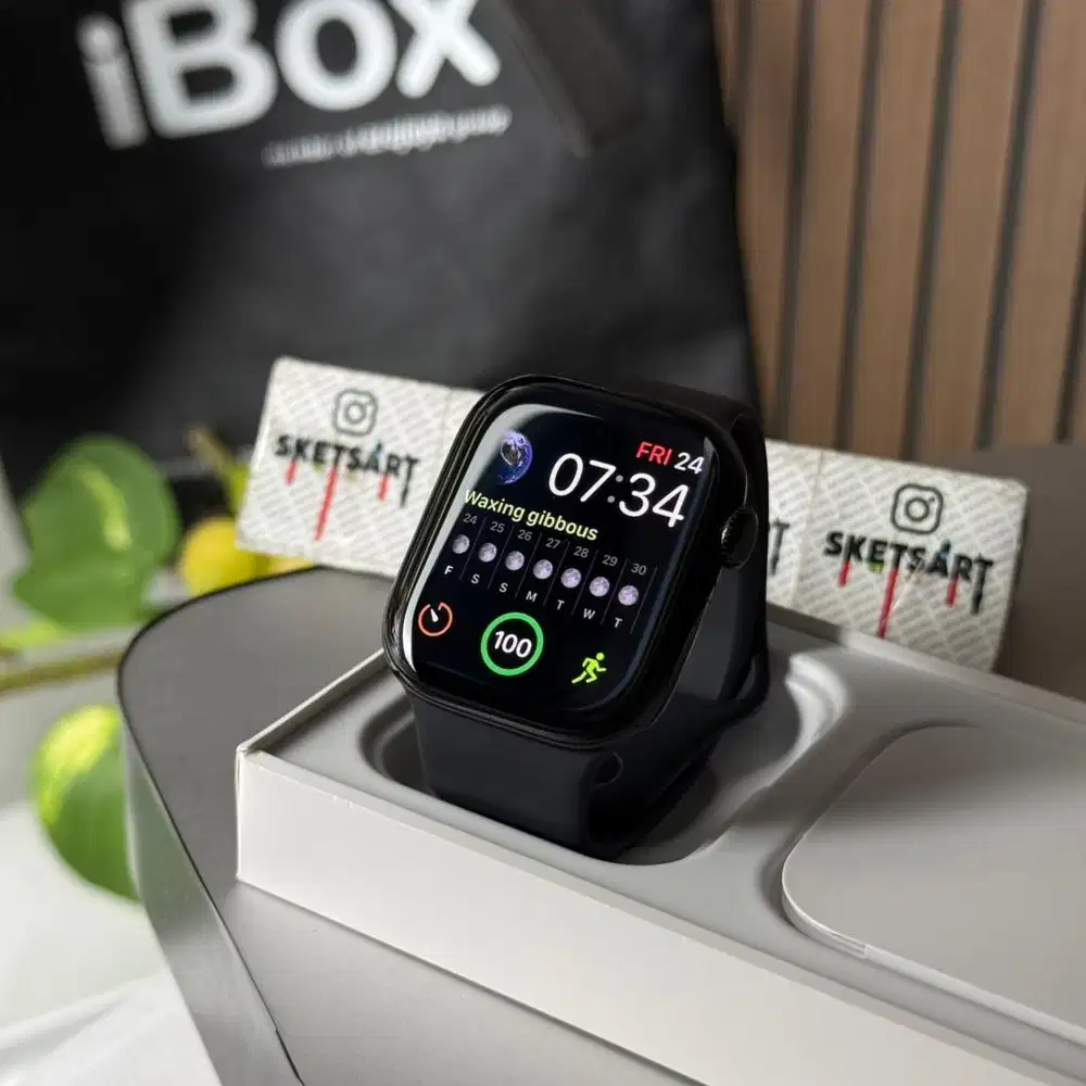 Apple Watch Series 10 42mm Jet Black iBox iwatch