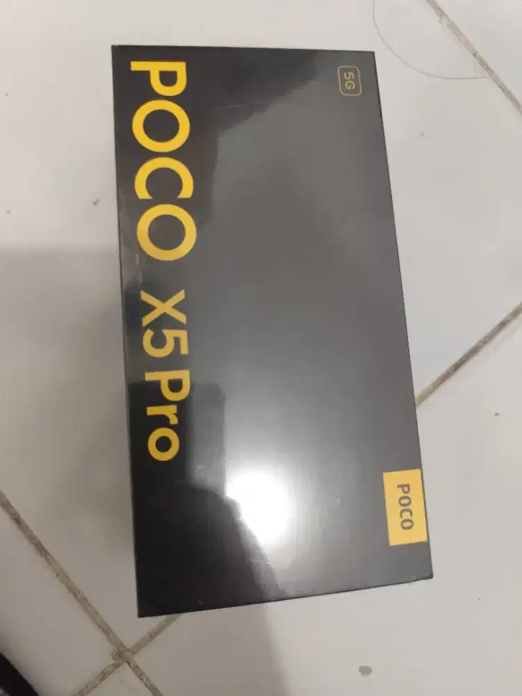 POCO X5 Pro 8/256 Black ( New Masih Segel )