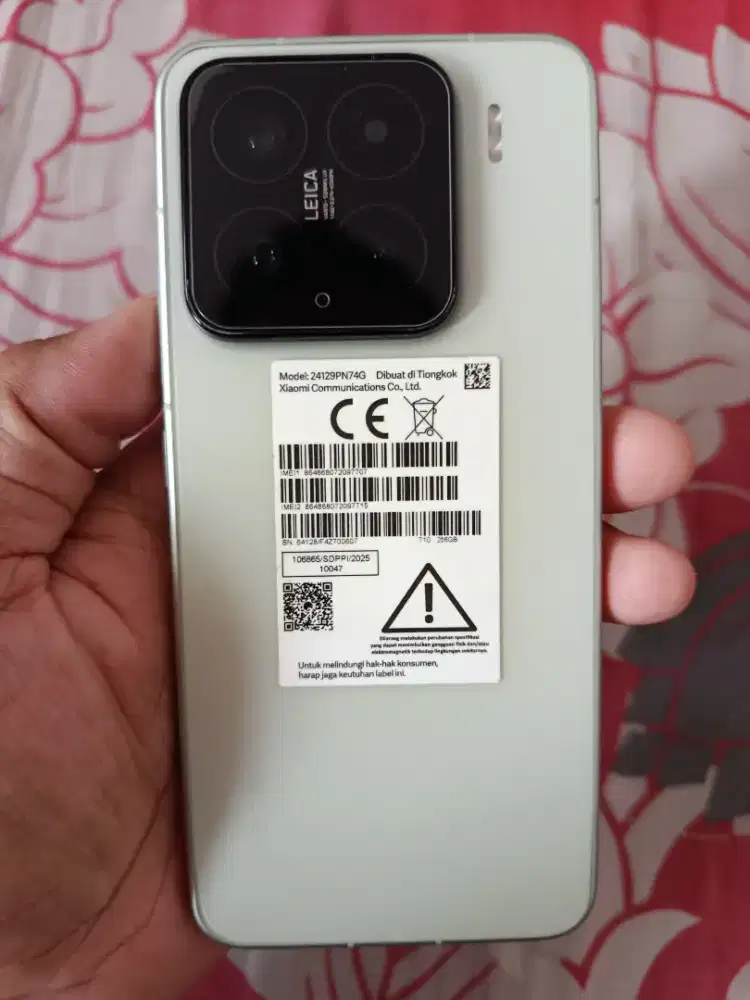 Xiaomi 15 12/256GB Fullset Mulus Garansi