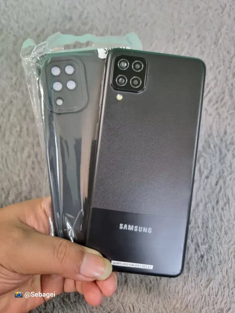 Samsung A12 Ram 12GB 6+6/128GB Murah Siap Pakai (Lokasi Cicaheum)