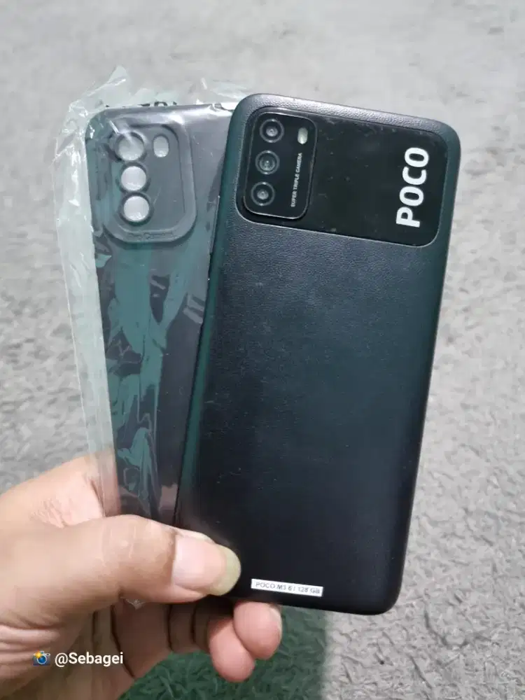 Xiaomi Poco M3 Ram 8GB 6+2/128GB Murah Siap Pakai (Lokasi Cicaheum)