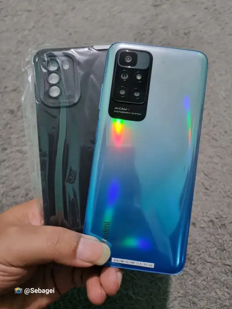Xiaomi Redmi 10 2022 Ram 4+3/64GB Murah Siap Pakai (Lokasi Cicaheum)