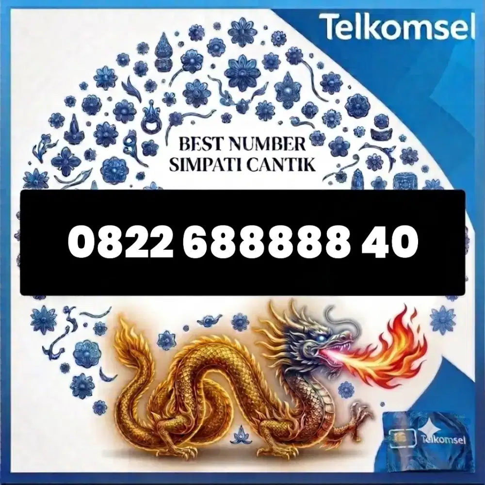 Perdana nomor cantik simpati Telkomsel