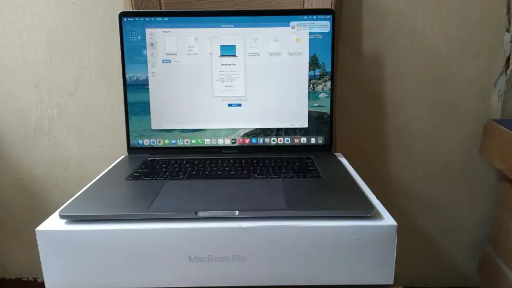 Macbook Pro thn 2019 16 inch