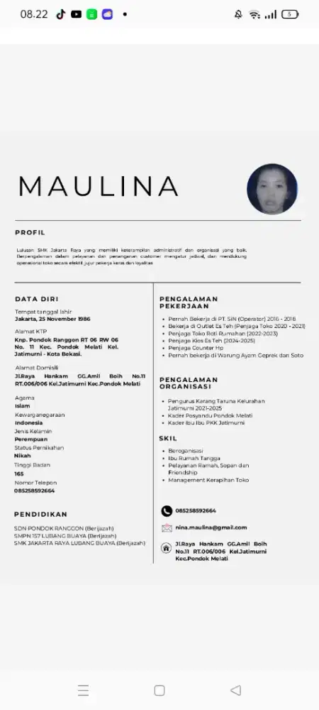 mencari pekerjaan