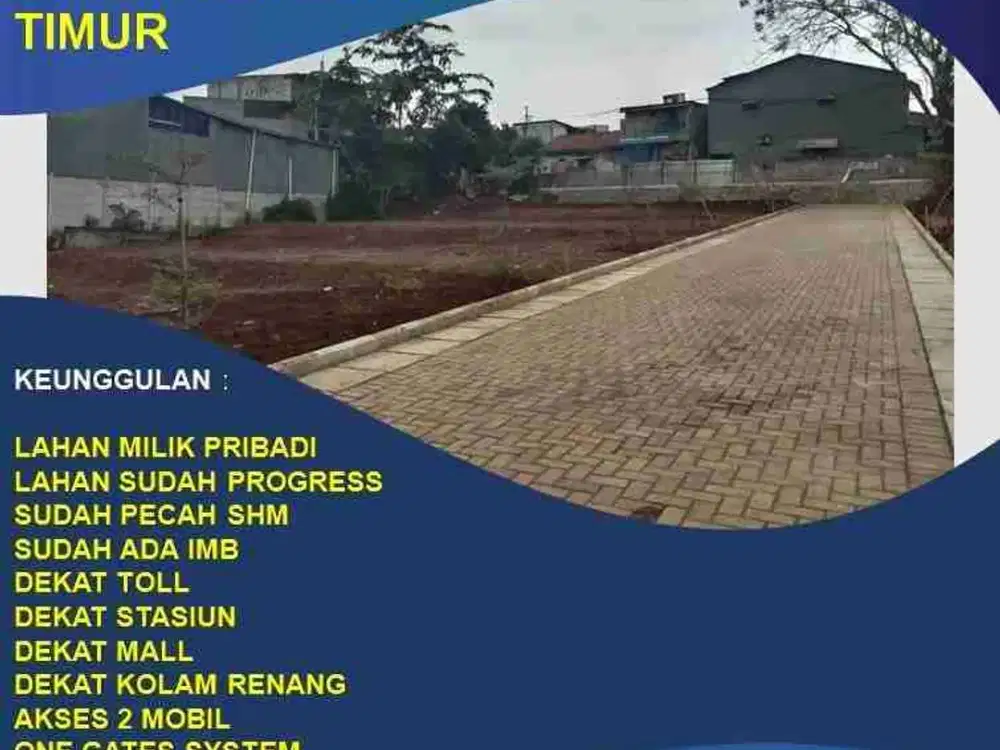 kavling pondok kopi Jakarta Timur