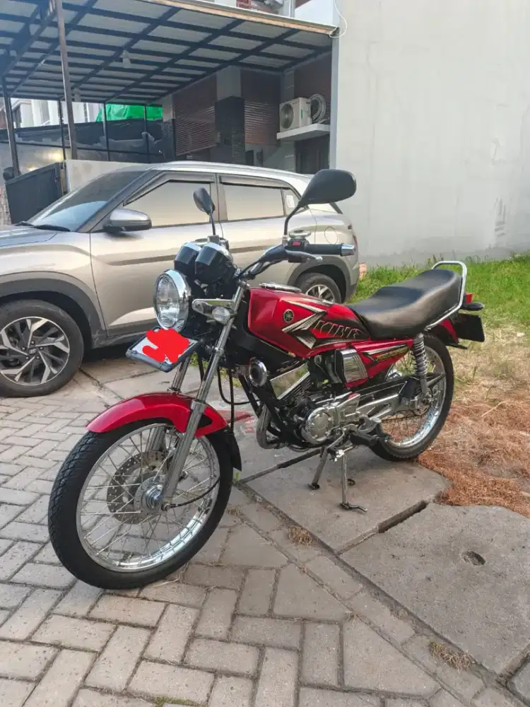 Yamaha Rx King peredam 2009 merah (langka)