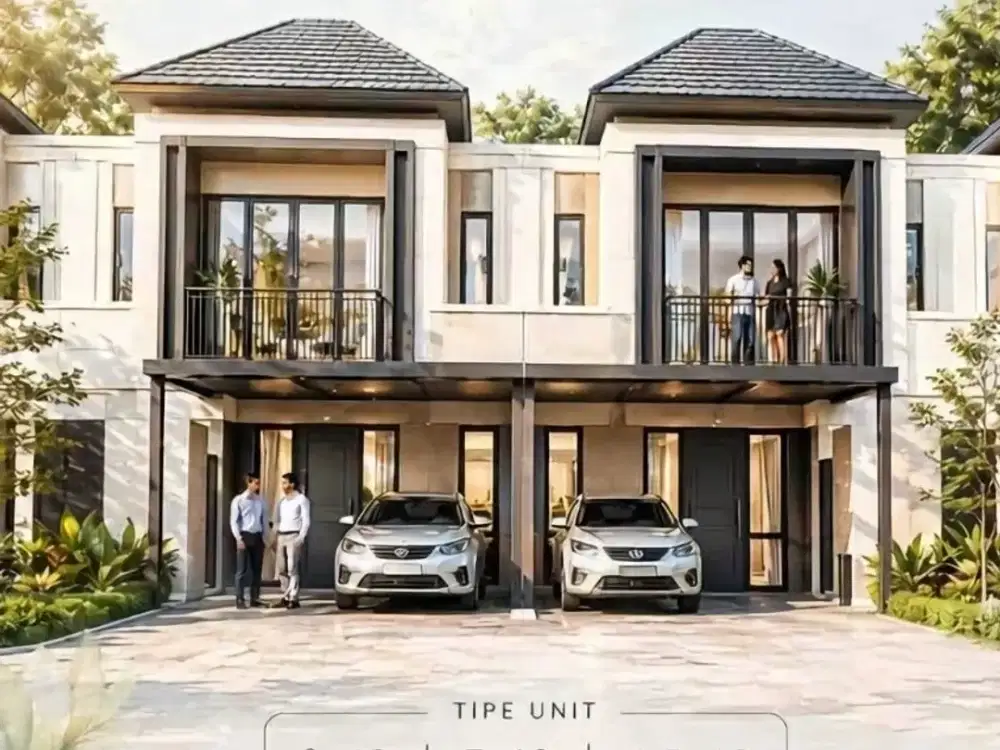 RUMAH 2LANTAI TERBARU TERMURAH TERMEWAH DI BSD CITY CASTILO AT TERRAVIA 2M saja 6,5x12