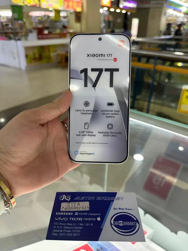 Baru xiami 17t 12/512