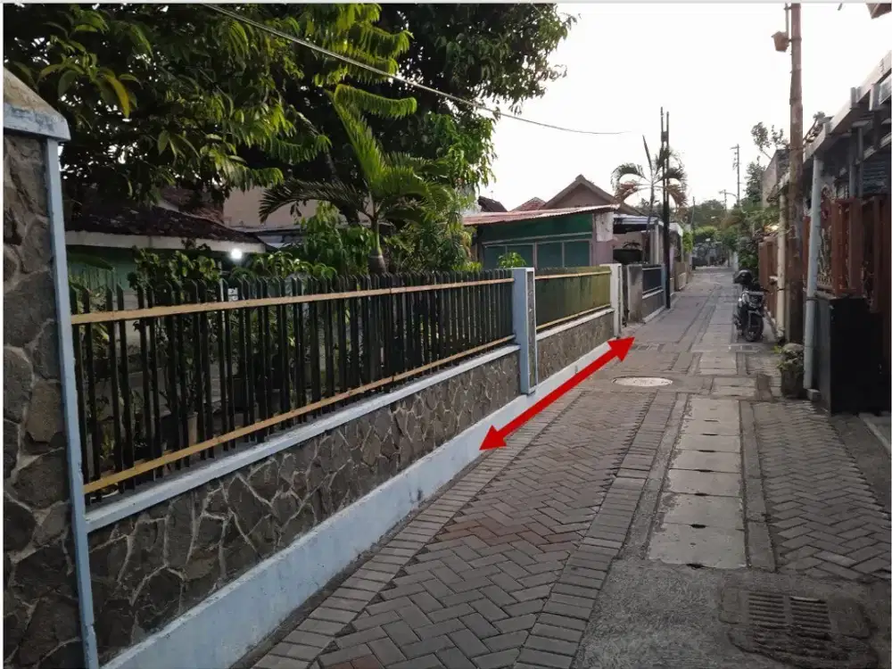 Tanah Murah ditengah kota Yogyakarta dkt Kraton Pakualaman