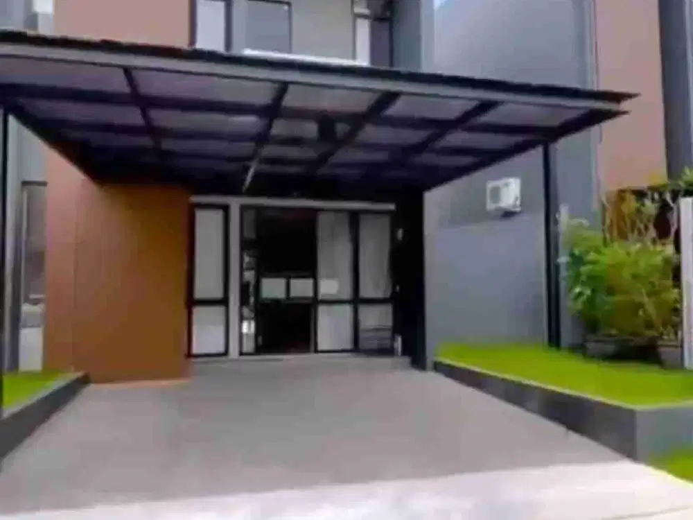 Rumah siap huni dengan kolam renang dalam Cluster di Bekasi Timur