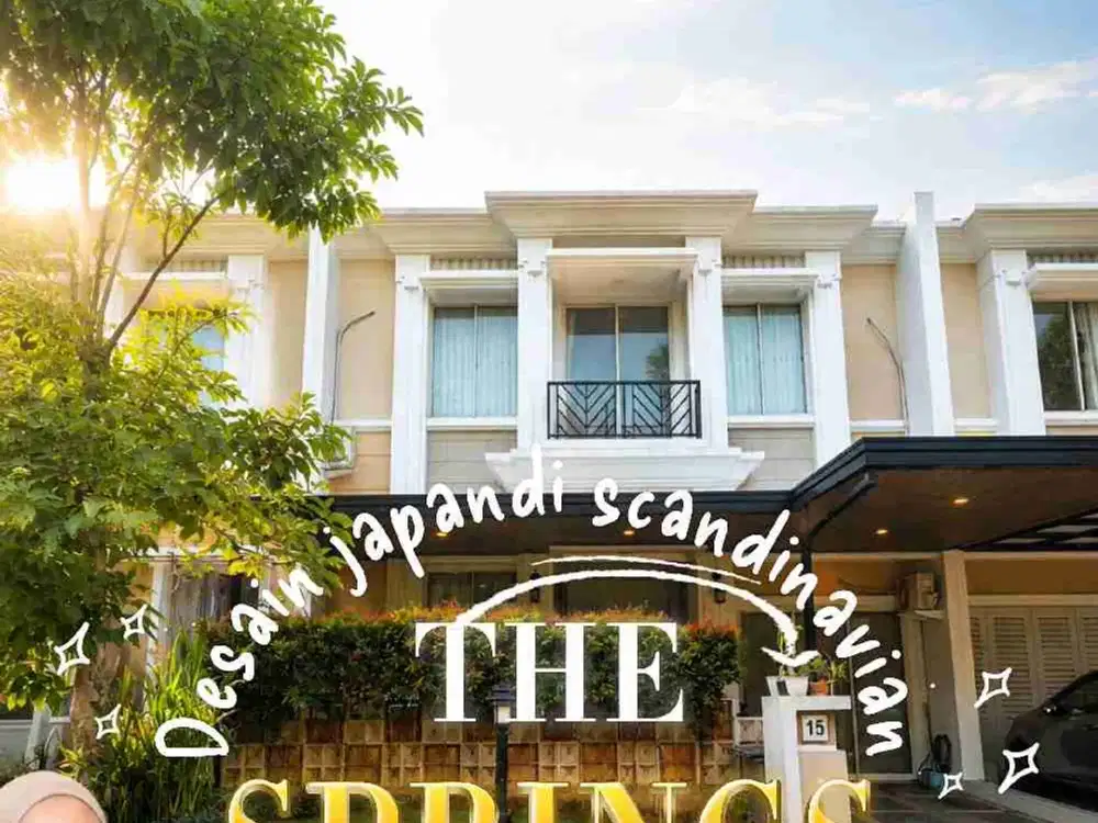 dijual Rumah siap huni fully furnished di the springs gading serpong