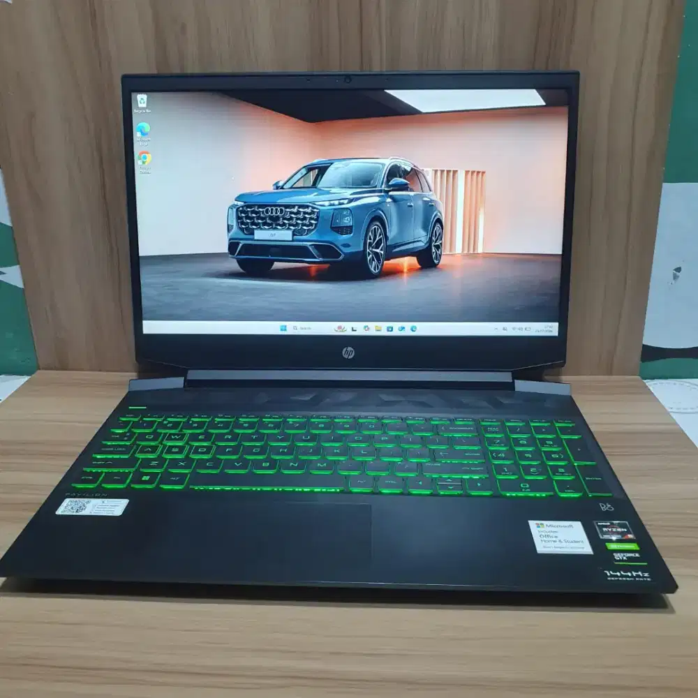 HP Pavilion Gaminh Laptop AMD Ryzen 5-5600H RAM 16GB SSD 512GB