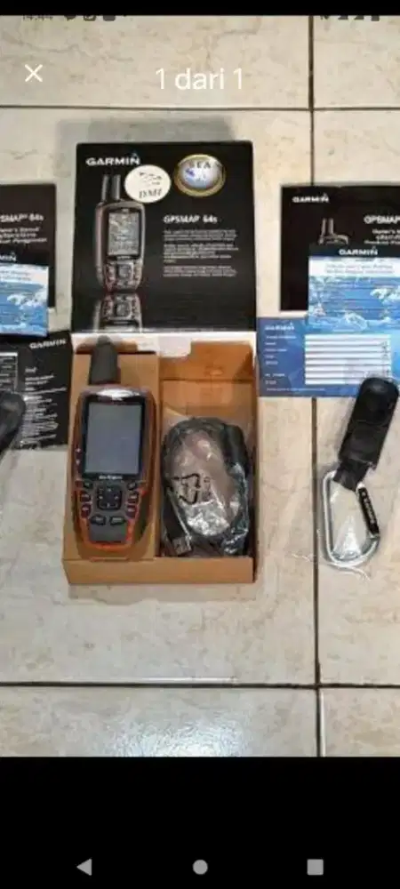Gps Garmin Map 64s New/Baru Original Bergaransi Resmi Distributor