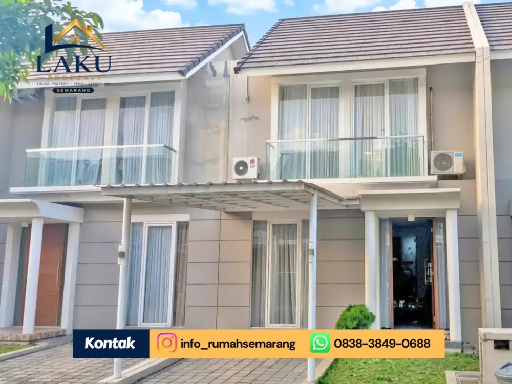 DIJUAL! Rumah Citra Grand Semarang – Cluster Green Stone 3 KT + Full AC, Siap Huni!
