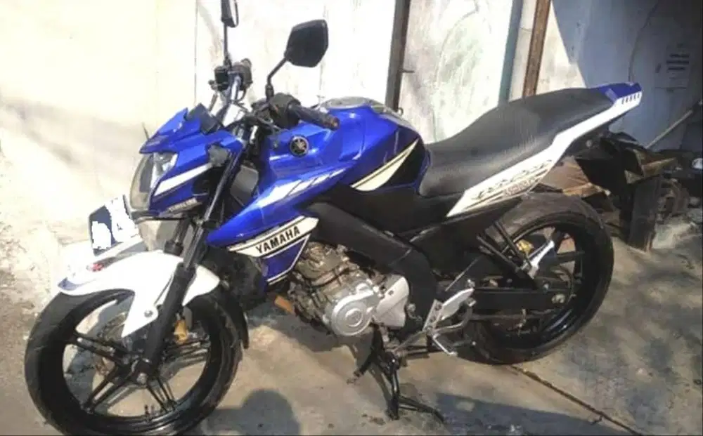 Yamaha vixion colour blue menarik
