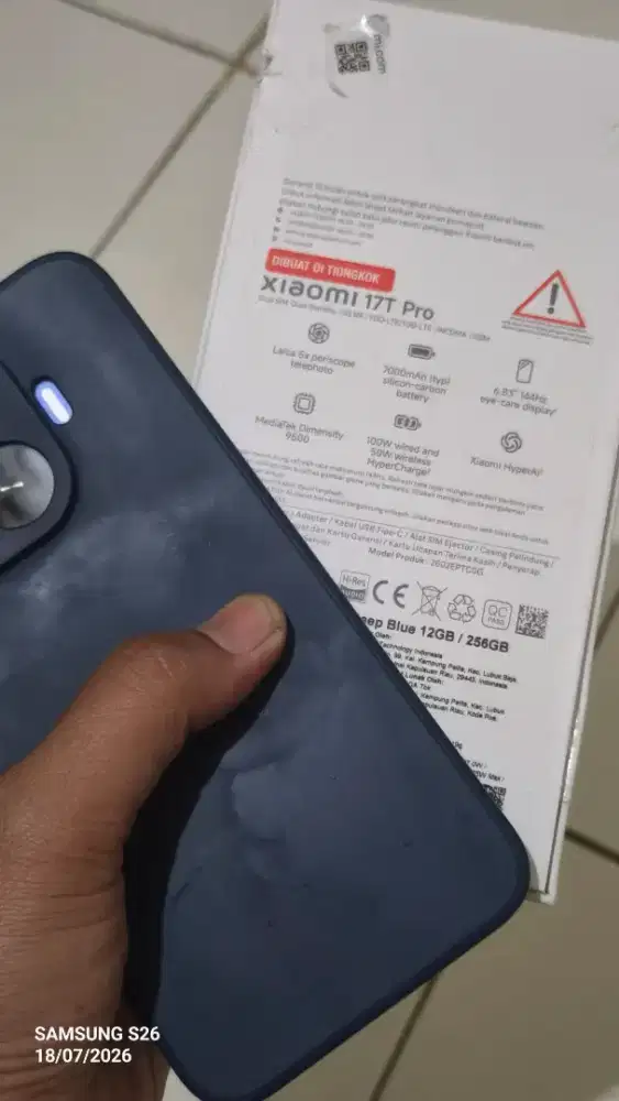 XIAOMI 17T PRO 12/256 SEGEL