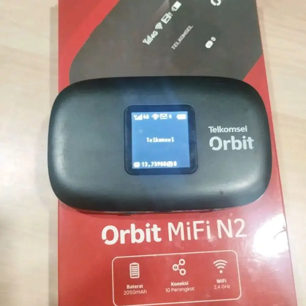Orbit Mifi 4G LTE Telkomsel N2 Mulus Like New