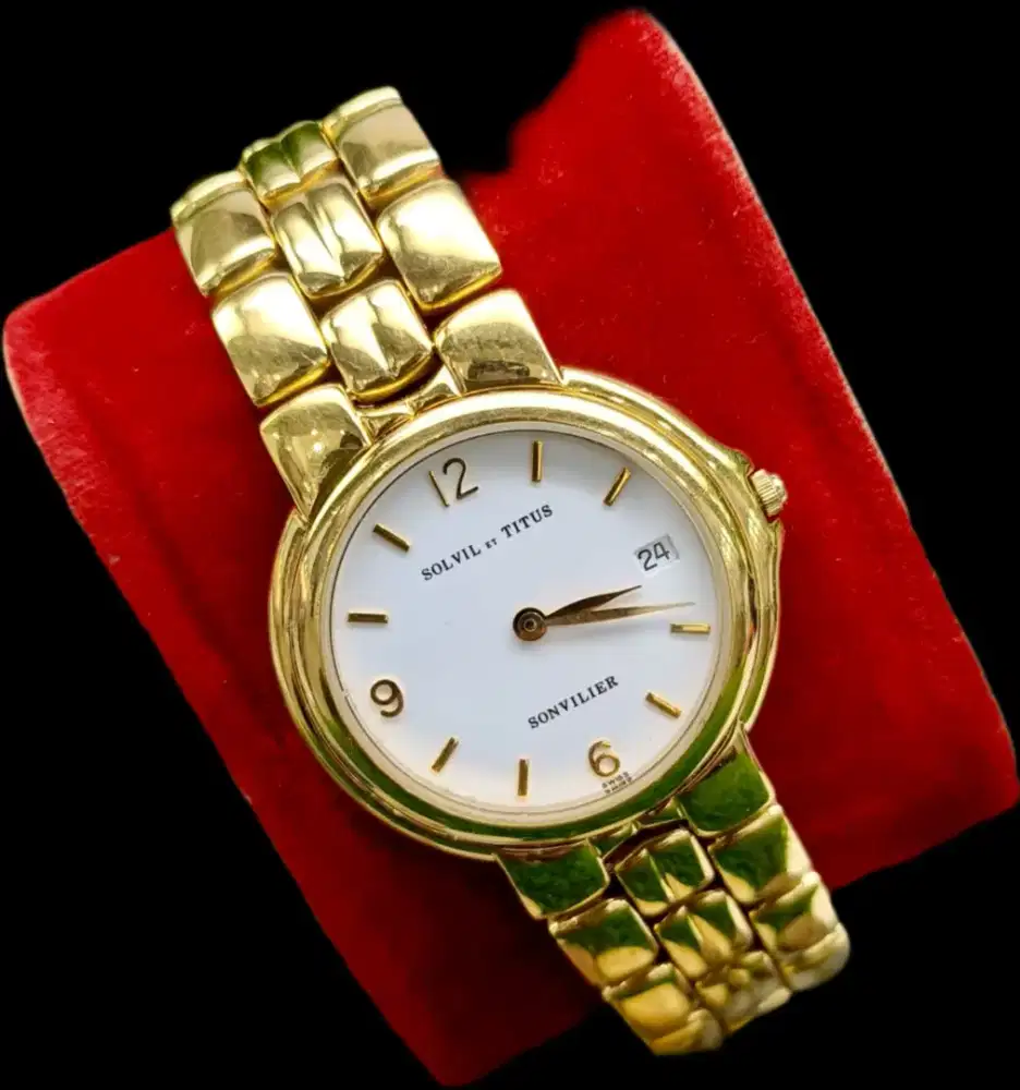Solvil et Titus white Dial Original