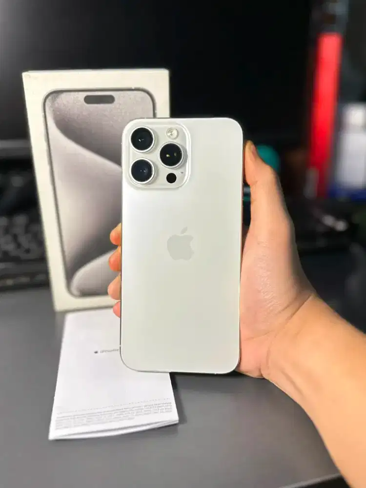 IPHONE 15 PROMAX 256 RESMI IBOX PA/A