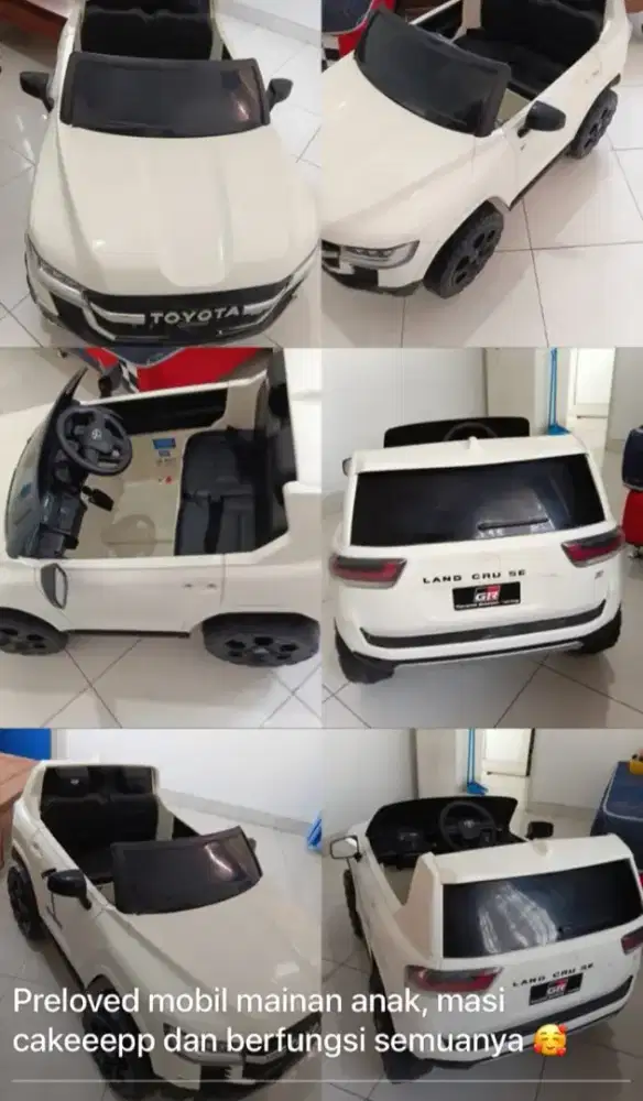Mobil Aki Merk Volta Tipe Toyota  Land Cruiser