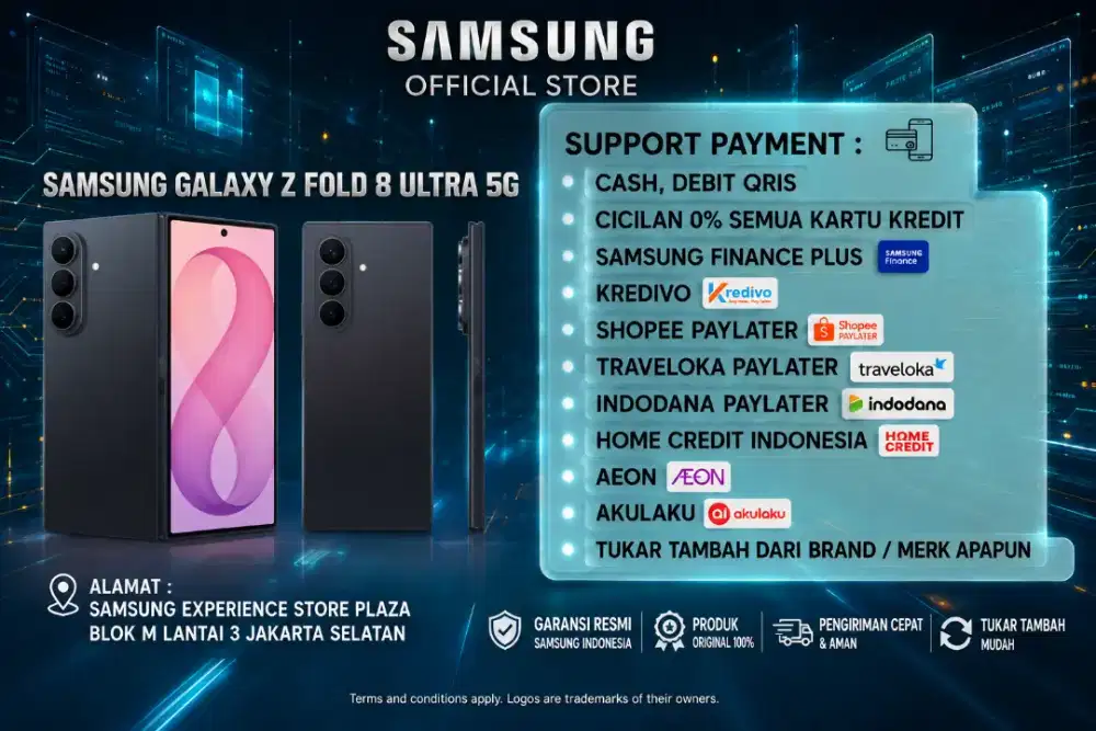 Pre Order Samsung Galaxy Z Fold 8 Ultra 5G Garansi Resmi SEIN