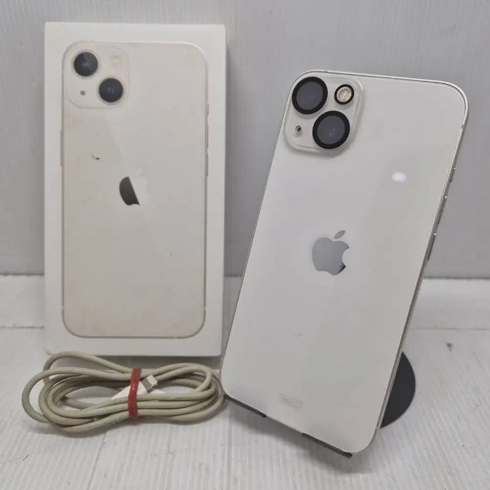 NO MINUS IPHONE 13 128GB STARLIGHT NO MINUS FULLSET ORIGINAL PA/A RESM