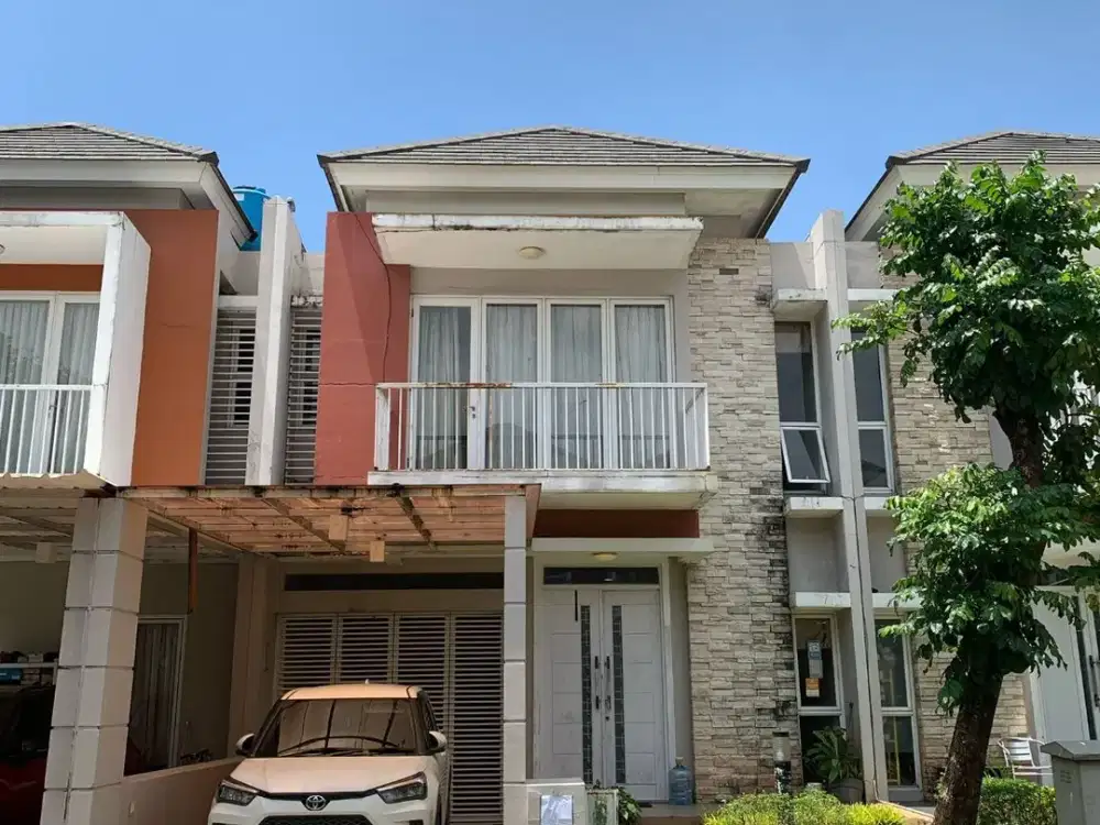 Palm Residence Summarecon Bekasi – Rumah 2 Lantai Full Furnished, Sewa Rp75 Juta/Tahun