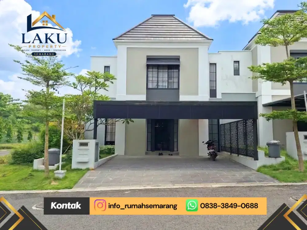 Rumah Hook Mewah Citra Grand Semarang – Tipe Luas 163m², 5 KT, Siap Huni di Cluster Eksklusif!