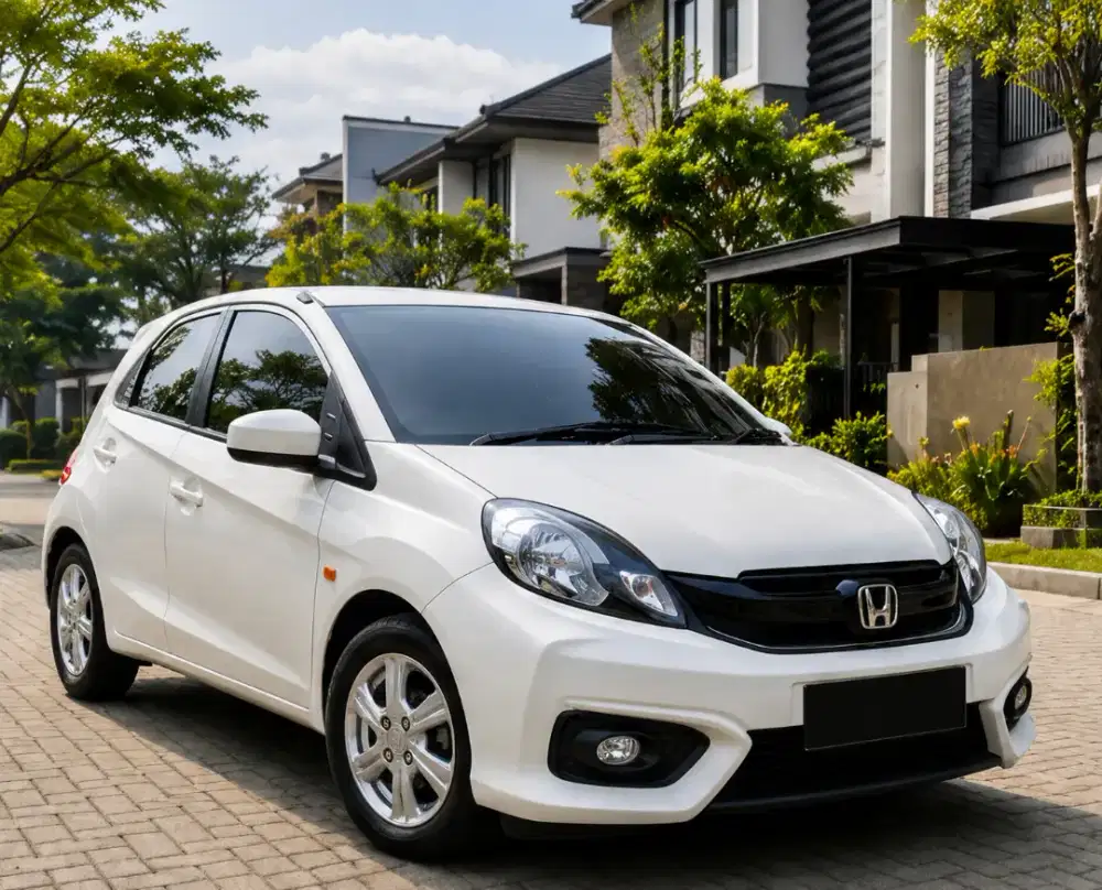 Hond Brio Satya 1.2 CVT Ckd 2017 putih tangan 1 low KM