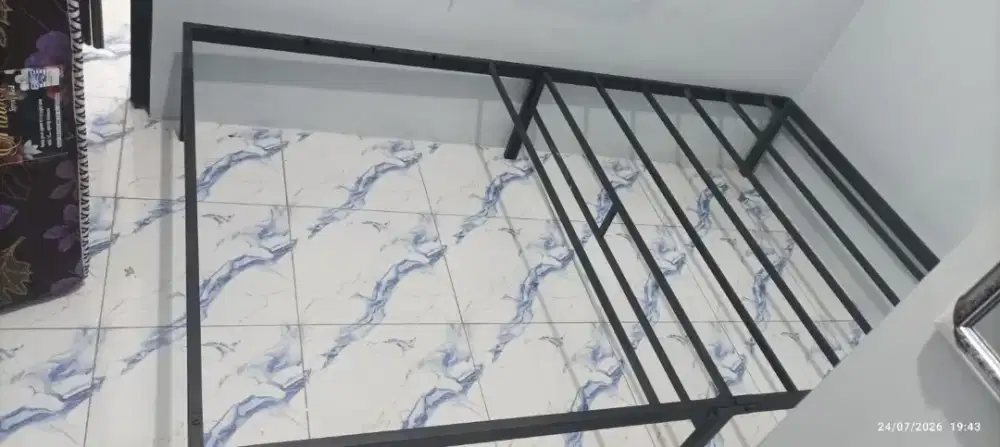 Dipan divan ranjang rangka tempat tidur kasur size 120x200