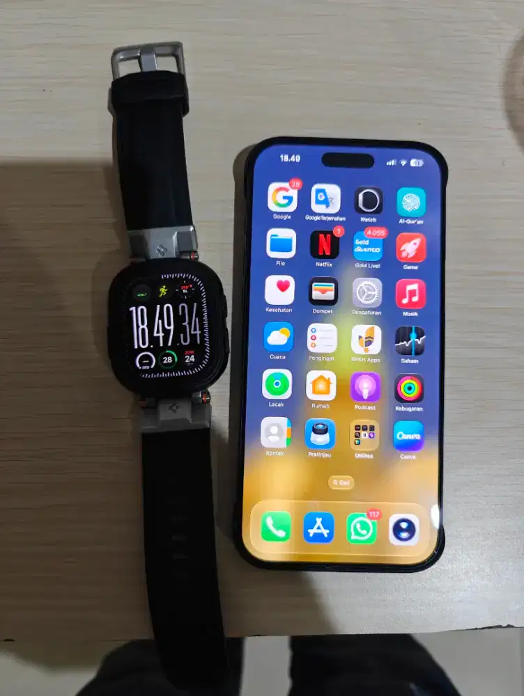 Iphone 17 pro max + apple watch ultra 2