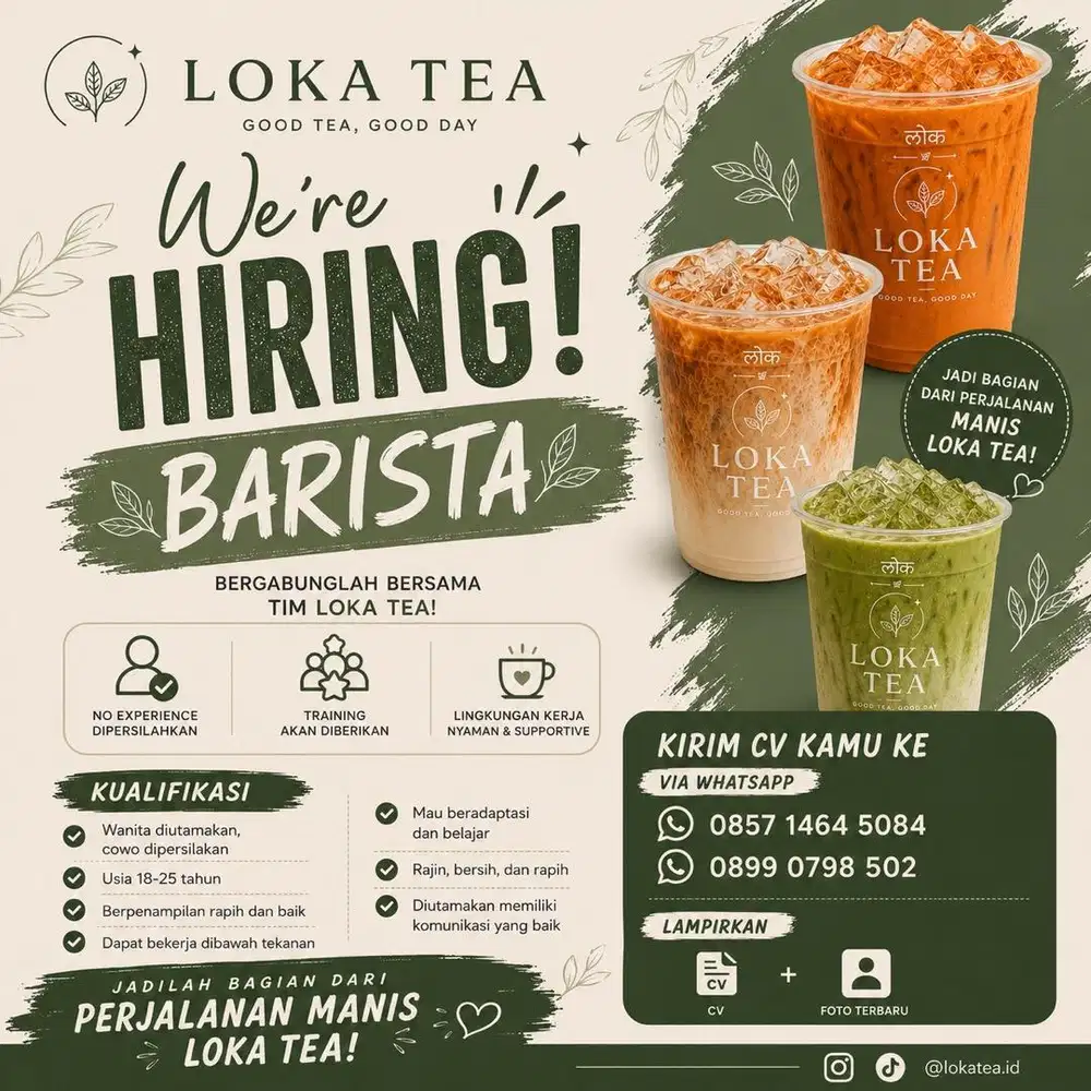 barista full time