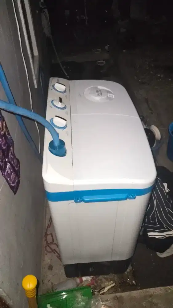 Mesin cuci sanken 2 tabung
