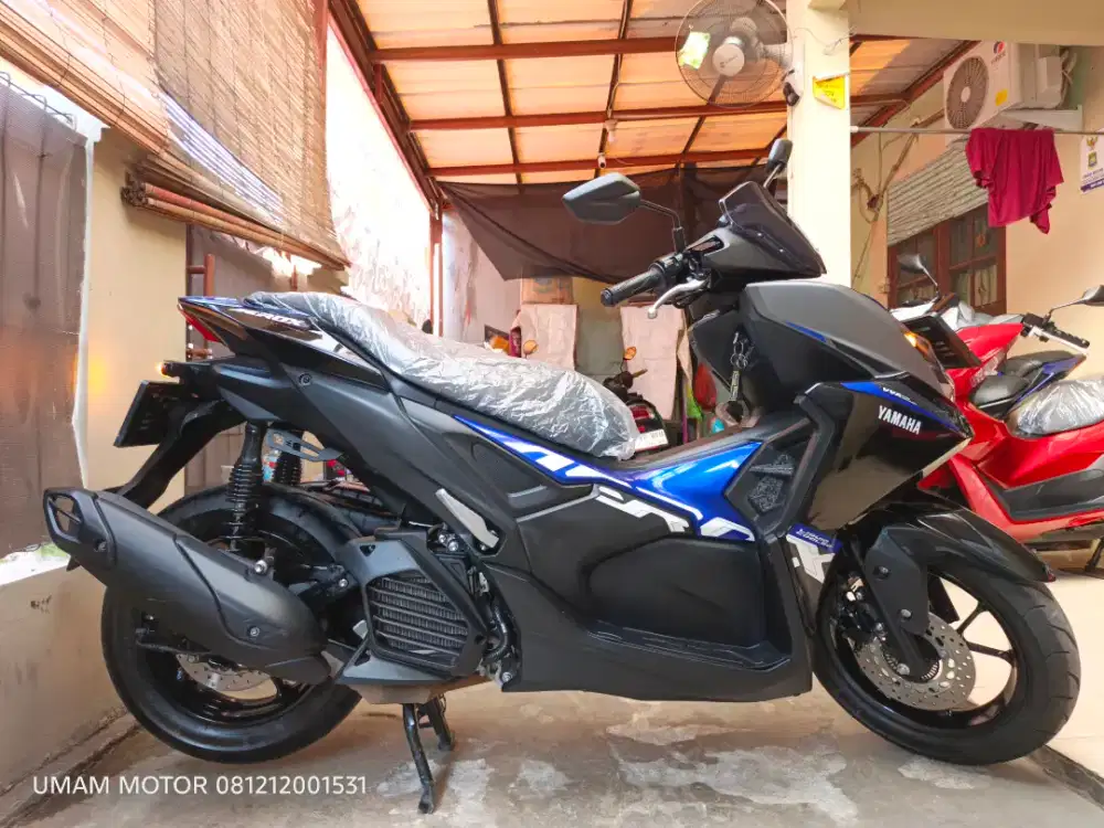 KM 4RB YAMAHA AEROX ALPHA 2025 BLN 11 BS TT 2024 DI CILEDUG HARGA PAS