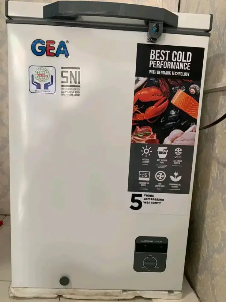 Chest freezer Gea 100L