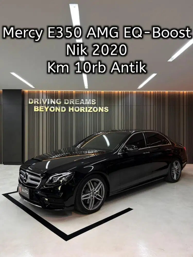 Mercy E350 AMG 2021 Hitam Km10rb Mercedes-benz Nik 2020 B2680SMN